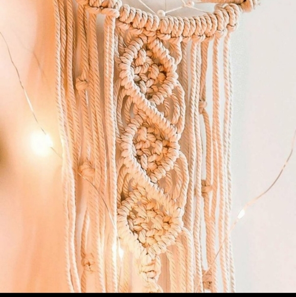 Macrame wall decor moon and stars dream catchers - Picture 6 of 7